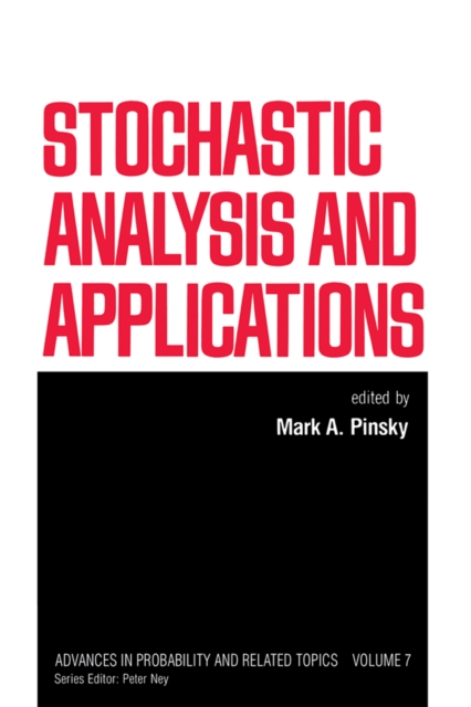 Book Cover for Stochastic Analysis and Applications by Pinsky, Mark A.