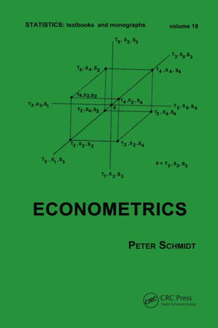 Book Cover for Econometrics by Schmidt, Peter