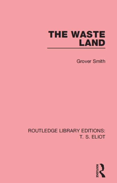 Book Cover for Waste Land by Smith, Grover