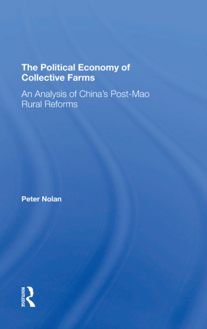 Book Cover for Political Economy Of Collective Farms by Peter Nolan