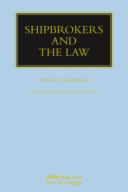 Book Cover for Shipbrokers and the Law by Andrew Jamieson