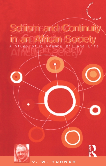 Book Cover for Schism and Continuity in an African Society by Victor Turner