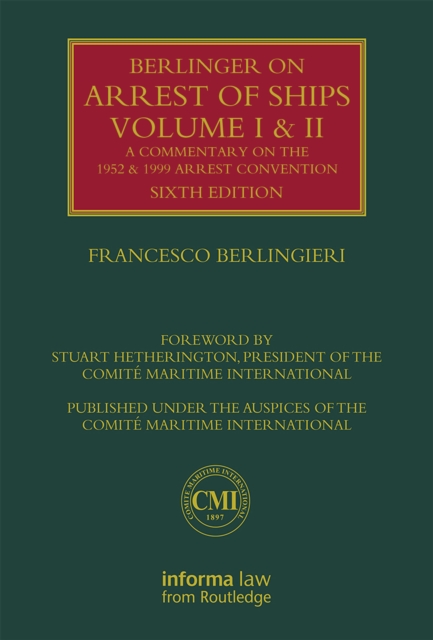 Book Cover for Berlingieri on Arrest of Ships: Volumes I and II by Francesco Berlingieri