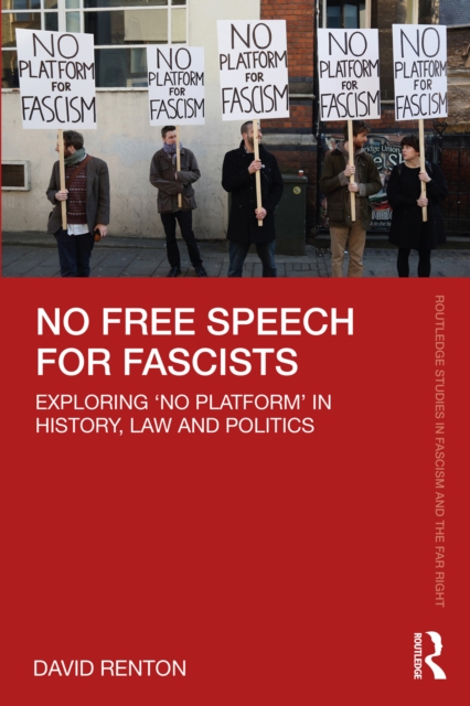 Book Cover for No Free Speech for Fascists by David Renton