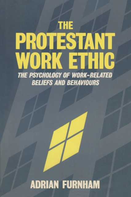 Book Cover for Protestant Work Ethic by Adrian Furnham