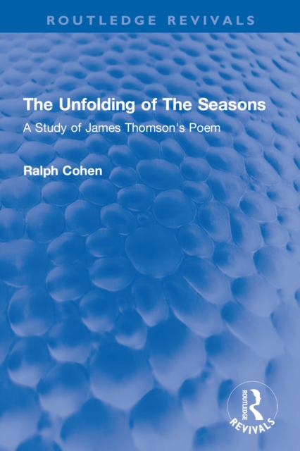 Book Cover for Unfolding of The Seasons by Ralph Cohen