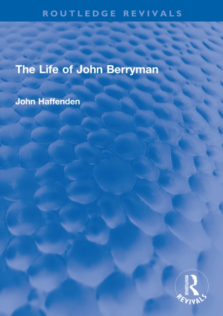 Book Cover for Life of John Berryman by John Haffenden