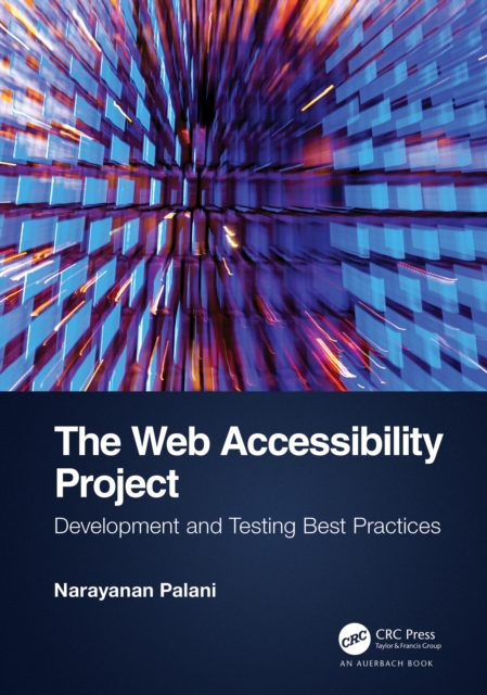 Book Cover for Web Accessibility Project by Narayanan Palani