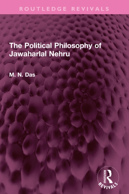 Book Cover for Political Philosophy of Jawaharlal Nehru by Das, M.N.