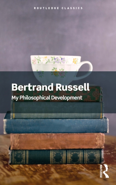 Book Cover for My Philosophical Development by Bertrand Russell