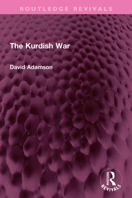 Book Cover for Kurdish War by David Adamson