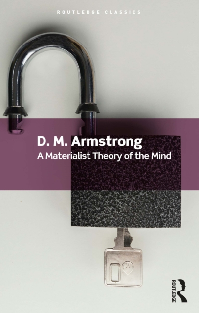 Book Cover for Materialist Theory of the Mind by D. M. Armstrong