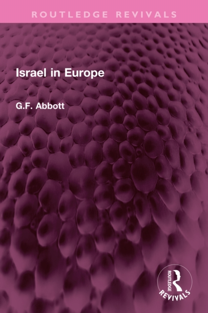 Book Cover for Israel in Europe by G.F. Abbott