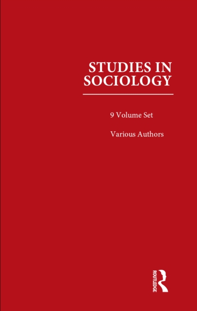 Book Cover for Studies in Sociology by Various Authors