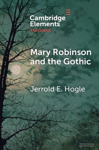 Book Cover for Mary Robinson and the Gothic by Jerrold E. Hogle