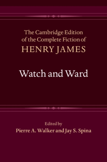 Book Cover for Watch and Ward by Henry James