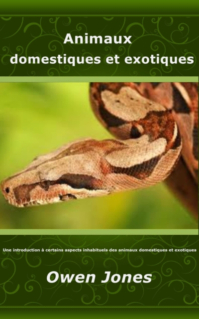 Book Cover for Animaux domestiques et exotiques by Owen Jones