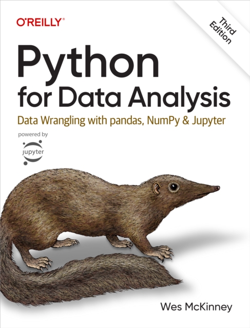 Book Cover for Python for Data Analysis by Wes McKinney