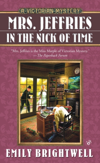 Book Cover for Mrs. Jeffries in the Nick of Time by Emily Brightwell