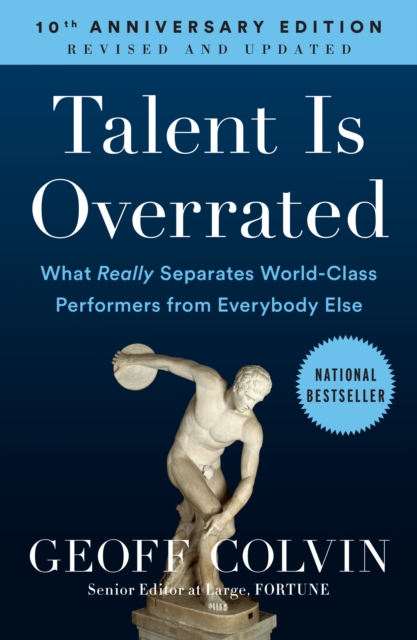 Book Cover for Talent Is Overrated by Geoff Colvin