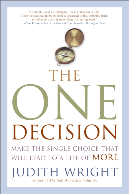 Book Cover for One Decision by Judith Wright