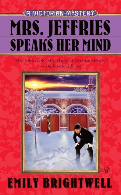 Book Cover for Mrs. Jeffries Speaks Her Mind by Emily Brightwell