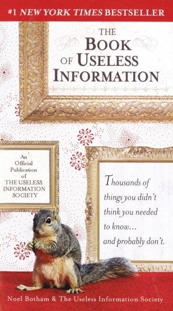 Book Cover for Book of Useless Information by Noel Botham