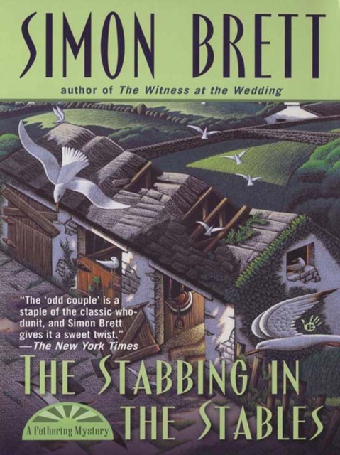 Book Cover for Stabbing in the Stables by Simon Brett