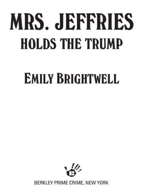Book Cover for Mrs. Jeffries Holds the Trump by Emily Brightwell
