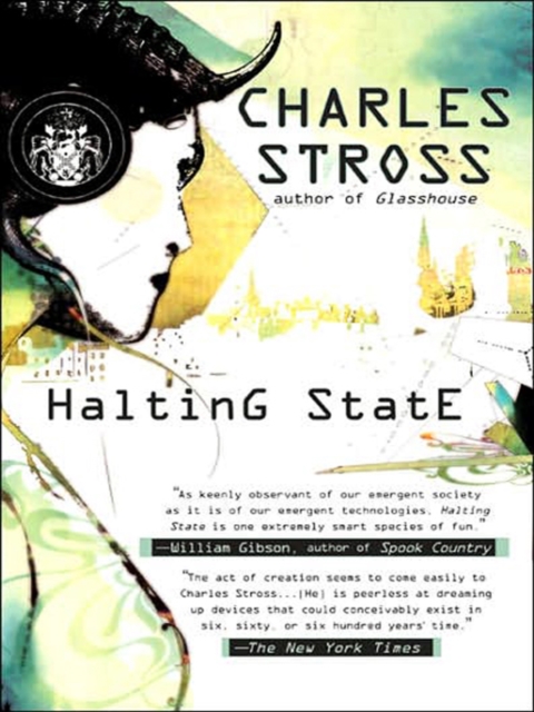 Book Cover for Halting State by Charles Stross