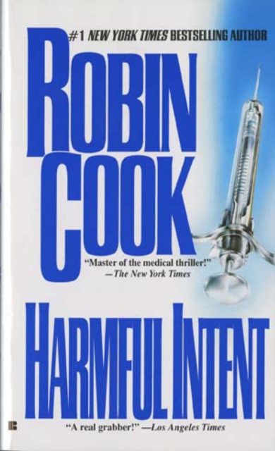 Book Cover for Harmful Intent by Robin Cook