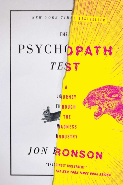 Book Cover for Psychopath Test by Jon Ronson