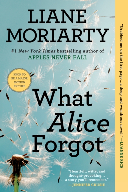 Book Cover for What Alice Forgot by Moriarty, Liane