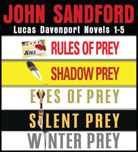 Book Cover for John Sandford Lucas Davenport Novels 1-5 by John Sandford