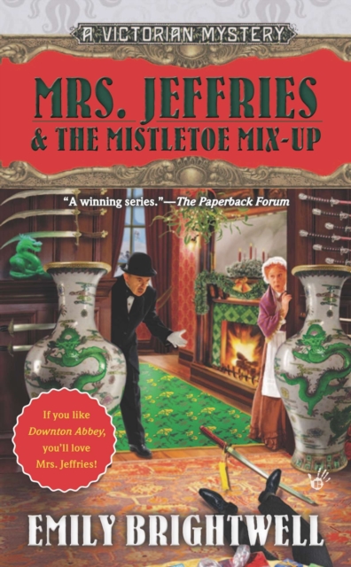 Book Cover for Mrs. Jeffries & the Mistletoe Mix-Up by Emily Brightwell