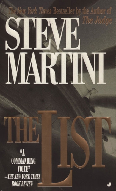 Book Cover for List by Steve Martini
