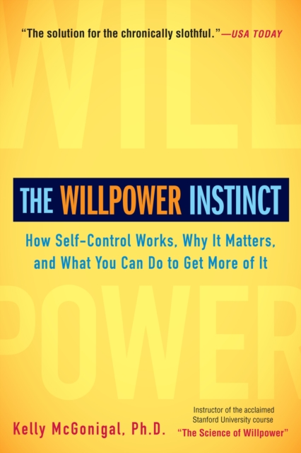 Book Cover for Willpower Instinct by Kelly McGonigal