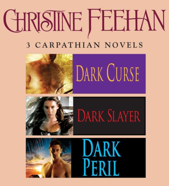 Book Cover for Christine Feehan 3 Carpathian novels by Christine Feehan