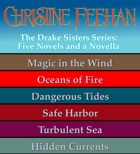 Book Cover for Christine Feehan's Drake Sisters Series by Christine Feehan