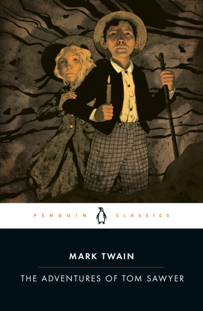 Book Cover for Adventures of Tom Sawyer by Mark Twain