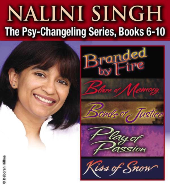 Book Cover for Nalini Singh: The Psy-Changeling Series Books 6-10 by Nalini Singh