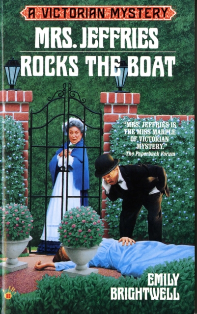 Book Cover for Mrs. Jeffries Rocks the Boat by Brightwell, Emily