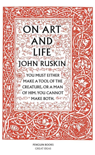 Book Cover for On Art and Life by John Ruskin