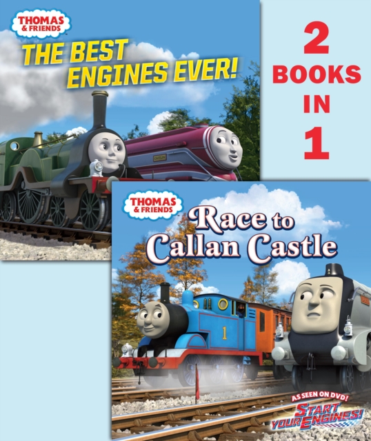 Book Cover for Race to Callan Castle/The Best Engines Ever! (Thomas & Friends) by Random House