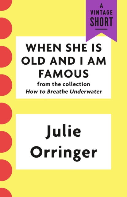 Book Cover for When She Is Old and I Am Famous by Julie Orringer