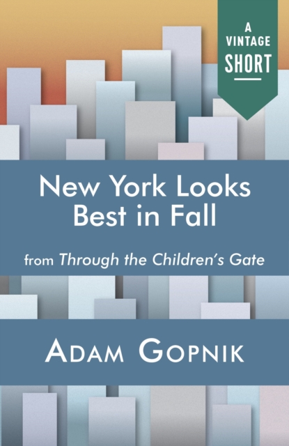 Book Cover for New York Looks Best in Fall by Adam Gopnik