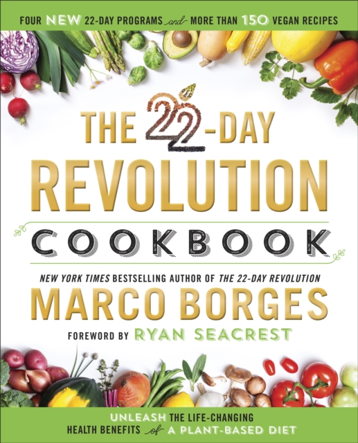 Book Cover for 22-Day Revolution Cookbook by Marco Borges