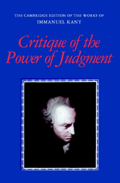 Book Cover for Critique of the Power of Judgment by Immanuel Kant