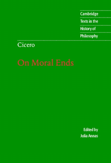 Book Cover for Cicero: On Moral Ends by Marcus Tullius Cicero