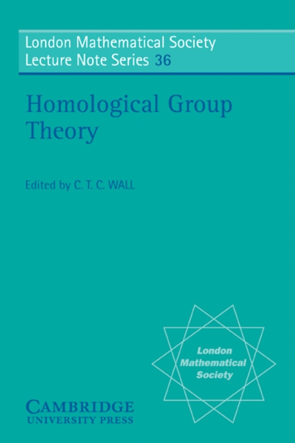 Book Cover for Homological Group Theory by Wall, C. T. C.